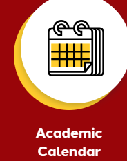 Calender icon leaps from red background leaving a gold trail
